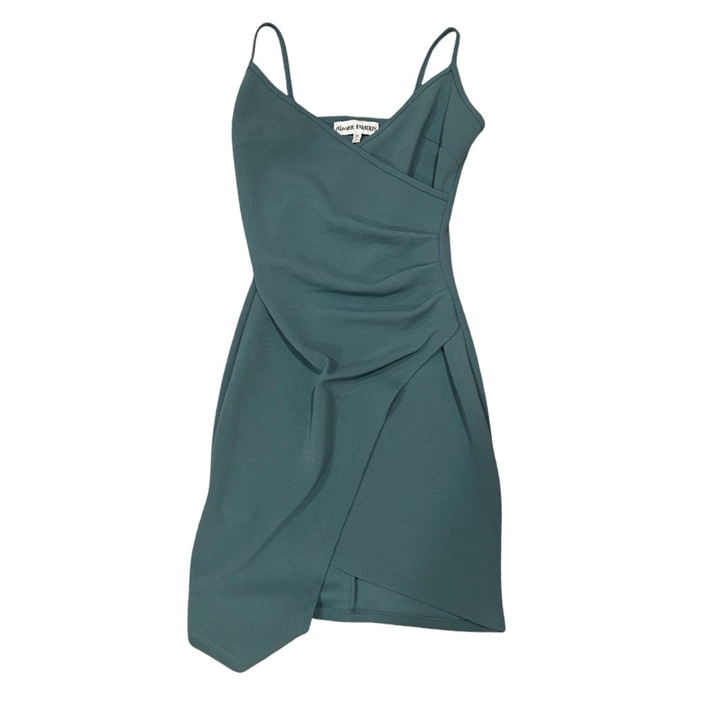 Teal bodycon dress